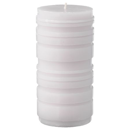 Формовая свеча, ароматическая ФРИСКХЕТ, Горный воздух серый, серый (14 см)