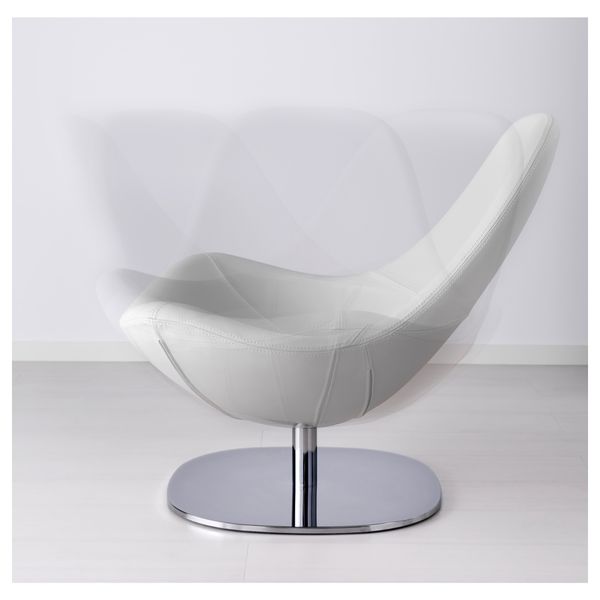 Вращающееся кресло ТИРУП, Кават белый - фото 2