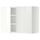Навесной шкаф с полками, 2 дверцы, белый, Ringhult белый, 80x60 см IKEA METOD МЕТОД 394.670.35