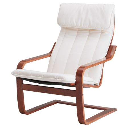 Кресло ПОЭНГ, классический коричневый, Ранста естественный