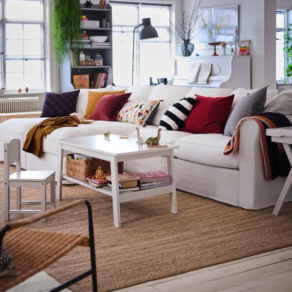 4-местный диван с козетками, Inseros белый IKEA GRÖNLID 494.071.40 - фото 3