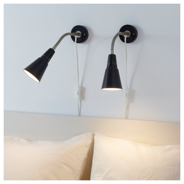 Настенный софит, лампа с зажимом КВАРТ, черный - фото 7