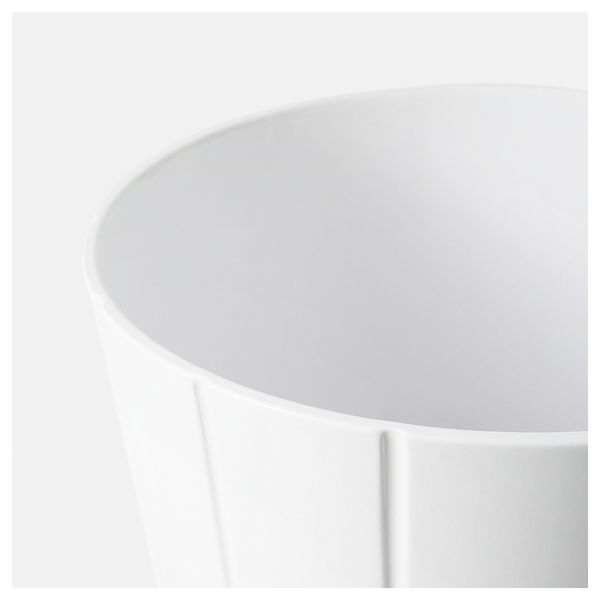 Кашпо КАРДЕМУММА, белый, различные орнаменты (32 см) - схема-чертеж с размерами