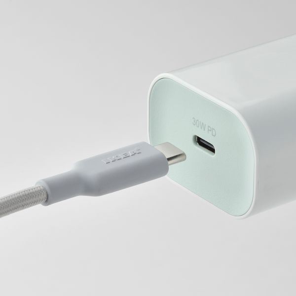 Зарядное устройство 1 USB-порт,30Вт, быстрая зарядка IKEA SJÖSS 005.800.37 - схема-чертеж с размерами