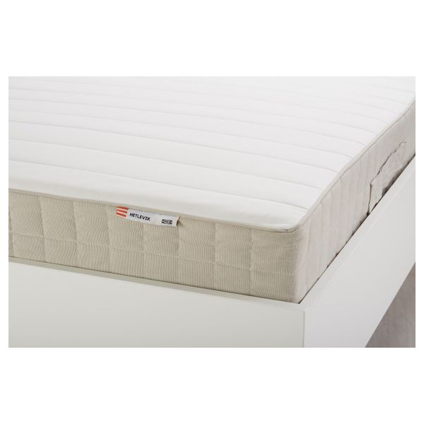Пружинный матрас, жесткий/бежевый 180x200 см IKEA HETLEVIK ХЭТЛЕВИК 903.082.84 - фото 1