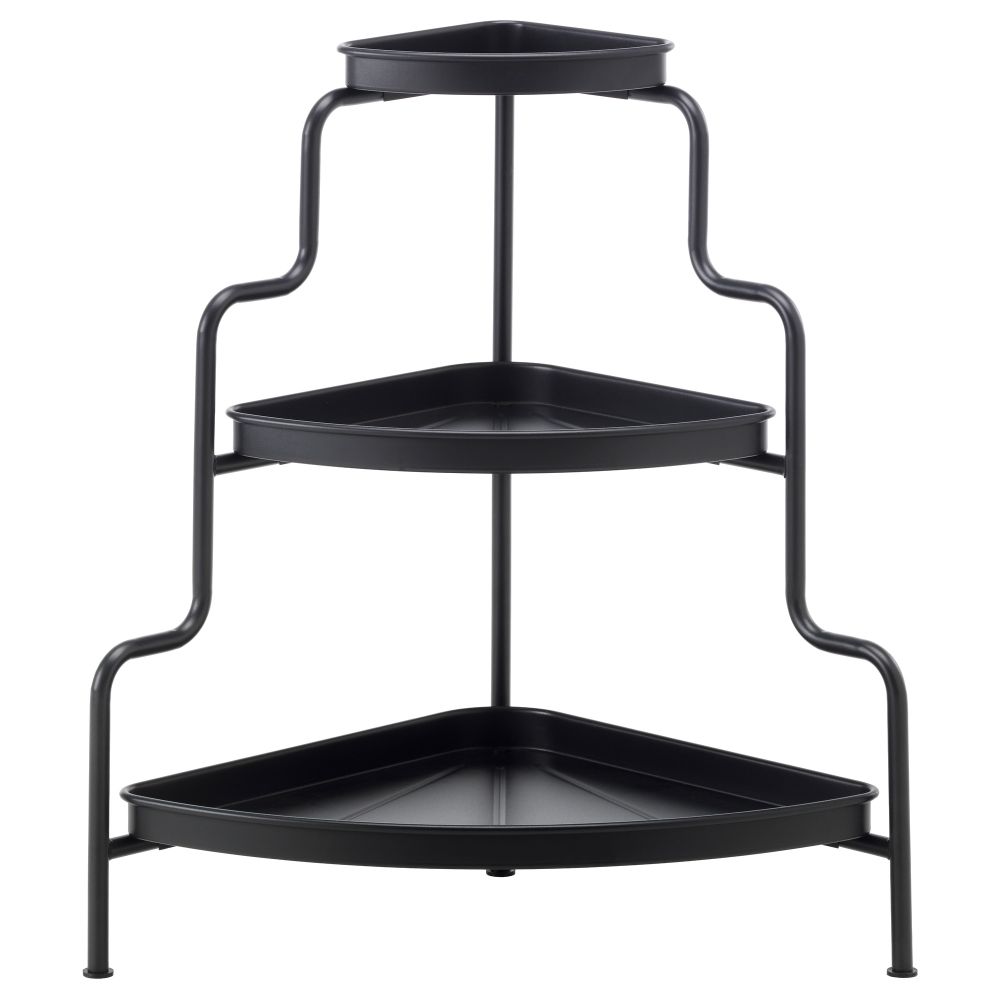 Пьедестал для цветов СОККЕР, д/дома/улицы, серый (71 см) - фото 1