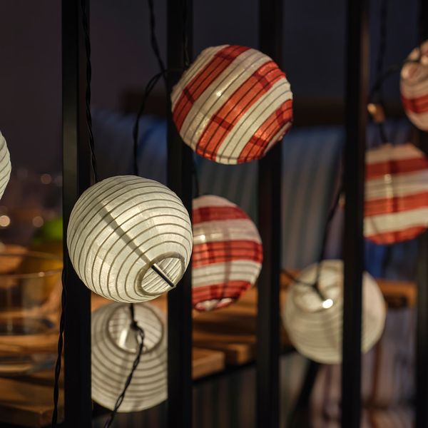 SOLVINDEN Гирлянда, 12 светодиодов - фото 3