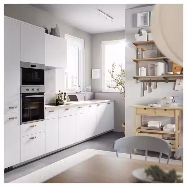 FÖRHÖJA Столик с колесами - береза 100x43 см - фото 4