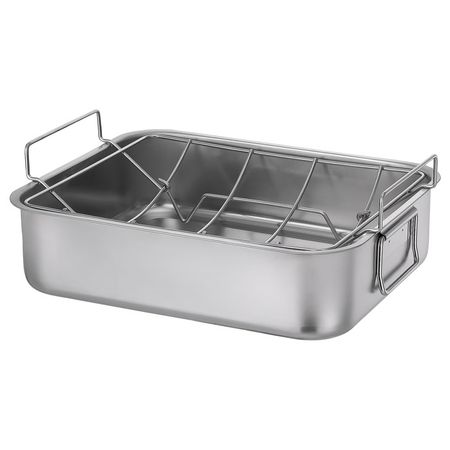 BAKTIDER Форма для печи с решеткой - нержавеющ сталь 40x32 см
