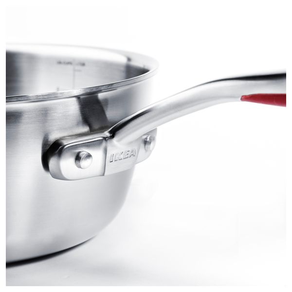 Ковш с крышкой СЕНСУЭЛЛ, нержавеющ сталь (2.4 л) - фото 3