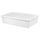 Контейнер с крышкой, белый 50x77x19 см IKEA SOCKERBIT СОККЕРБИТ 404.446.94