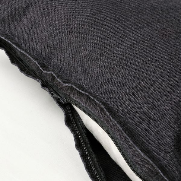 Чехол на подушку, черный, 50x50 см IKEA DYTÅG ДЮТОГ 805.170.37 - фото 4