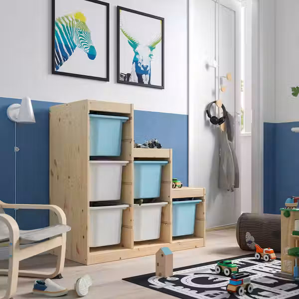 TROFAST Комбинация д/хранения+контейнеры - фото 2