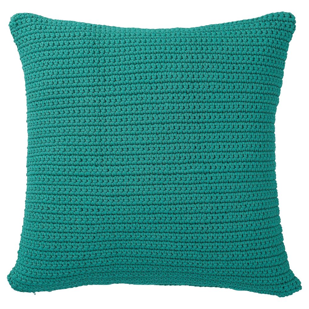 Чехол на подушку, для/дома/улицы, бирюзовый 50x50 см IKEA СЁТХОЛЬМЕН 404.392.68 - фото 1