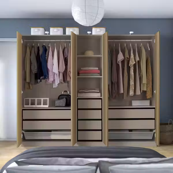 PAX / STORKLINTA СТОРКЛИНТА Гардероб, комбинация - фото 3