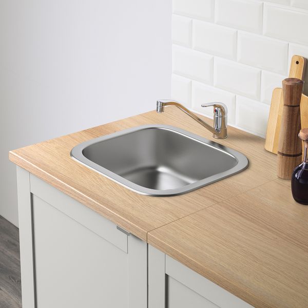 Напольный шкаф с дверью, серый 60 см IKEA KNOXHULT КНОКСХУЛЬТ 304.879.62 - фото 4