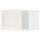 Верхний шкаф на холодильник, морозильник МЕТОД, белый, Сэведаль белый