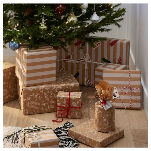 Рулон оберточной бумаги IKEA VINTERFINT 205.551.50 - схема-чертеж с размерами