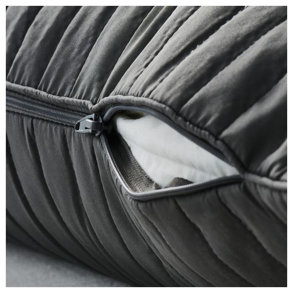 Покрывало и чехол на подушку КАРИТ, серый (180x280/40x65 см) - фото 3