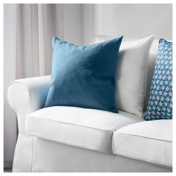 Чехол на подушку ВИГДИС, синий (50x50 см) - фото 3