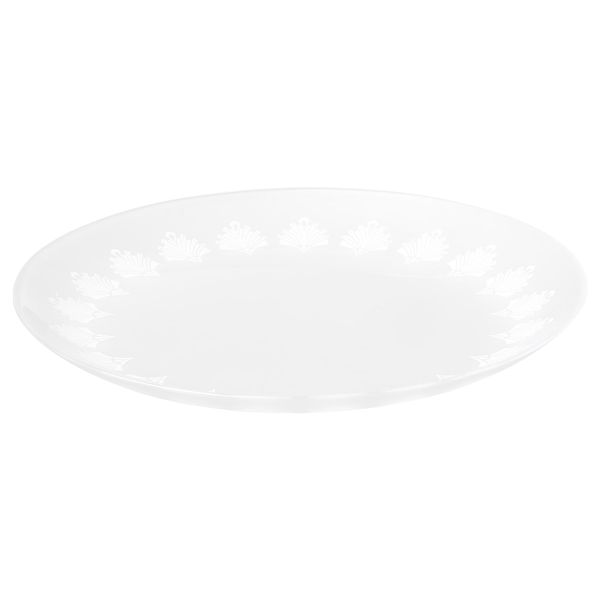 Блюдо, матовое стекло 32 см IKEA INBJUDEN ИНБЬЮДЕН 304.912.85 - фото 1