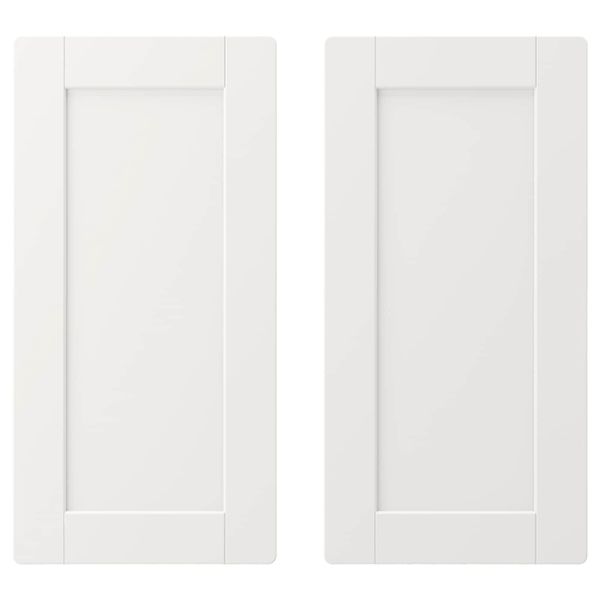 Дверь, белый/с рамой 30x60 см IKEA SMÅSTAD СМОСТАД 604.342.22 - схема-чертеж с размерами