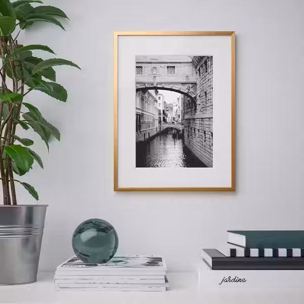 LOMVIKEN Рама - золотой 30x40 см - фото 2