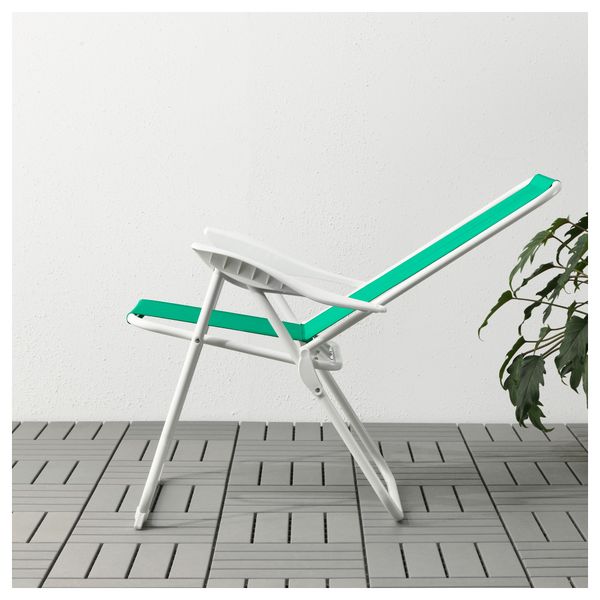 Кресло с регулируемой спинкой ХОМЭ, зеленый - фото 4