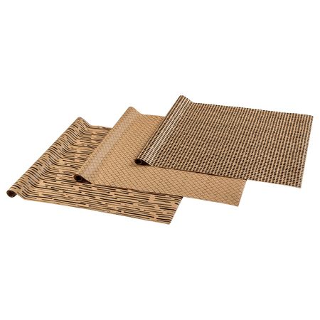 Рулон оберточной бумаги, естественный, черный 3x0.7 м IKEA ГИВАНДЕ 404.139.75