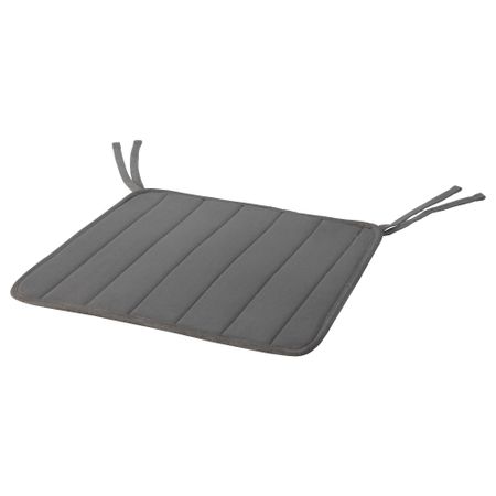 Подушка на стул ВИНТЕРГЭК, серый (32.5/34.5x31x0.7 см)