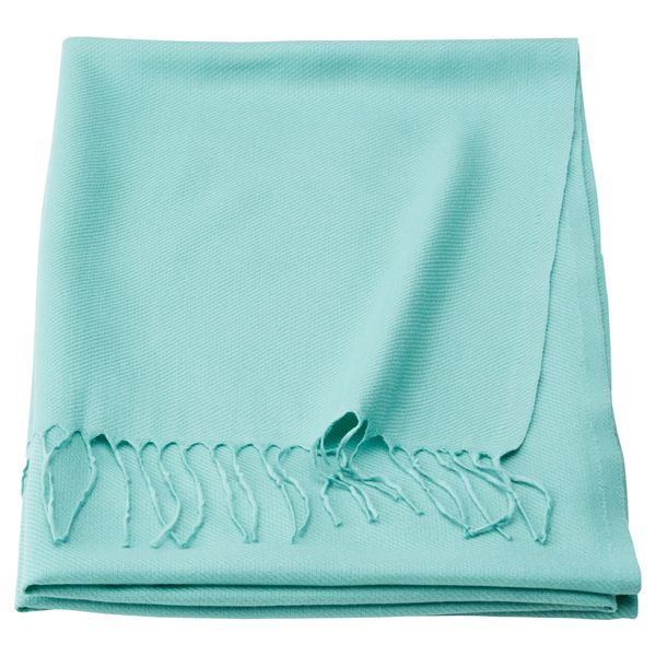 Плед МАРИАКЛОККА, бирюзовый (130x190 см) - фото 1