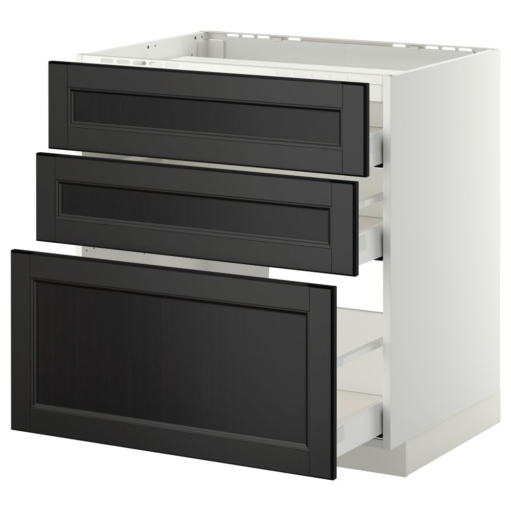 IKEA, вид спереди - схема-чертеж с размерами