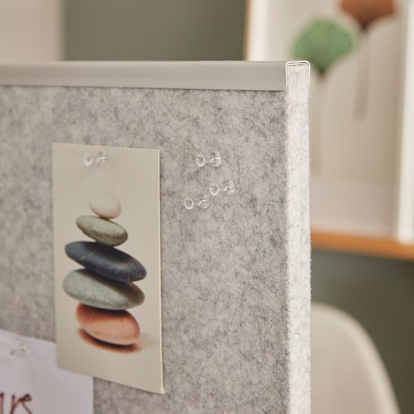 Ширма, серый, 80x195 см IKEA SIDORNA 404.839.49 - фото 4