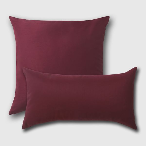Подушка, темно-красный 40x40 см IKEA КРОНЭРТ 104.803.15 - схема-чертеж с размерами