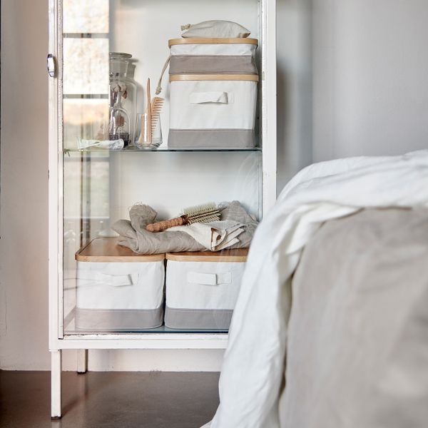 Коробка с крышкой 25x35x20 см IKEA RABBLA РАБЛА 903.743.25 - фото 15