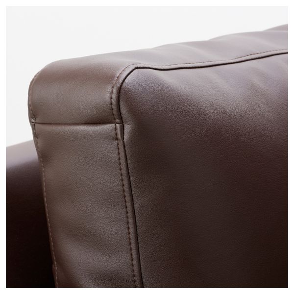 Кресло, Кимстад темно-коричневый IKEA ФИКСХУЛЬТ 203.531.90 - фото 4