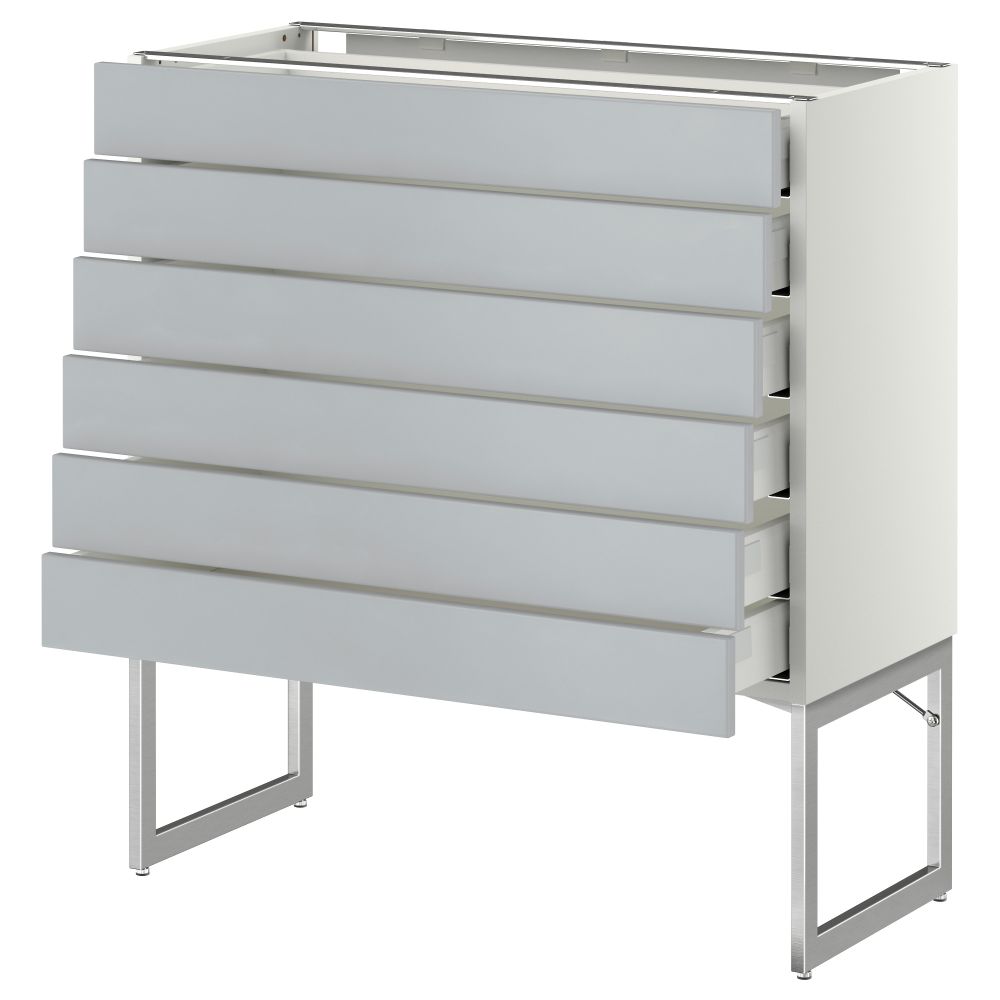 IKEA, вид спереди - схема-чертеж с размерами