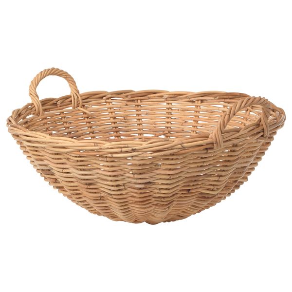 Корзина с ручками ТЭНКВЭРД, ротанг - фото 2