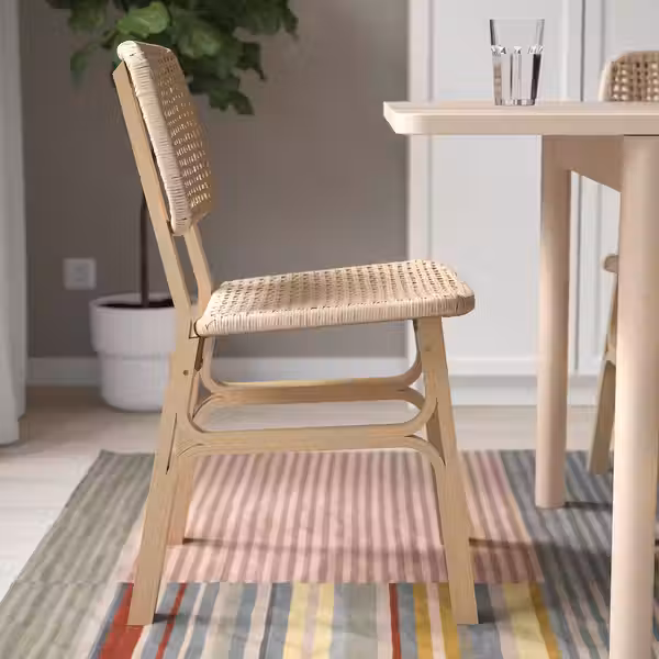 VOXLÖV Стул - светлый бамбук - фото 5