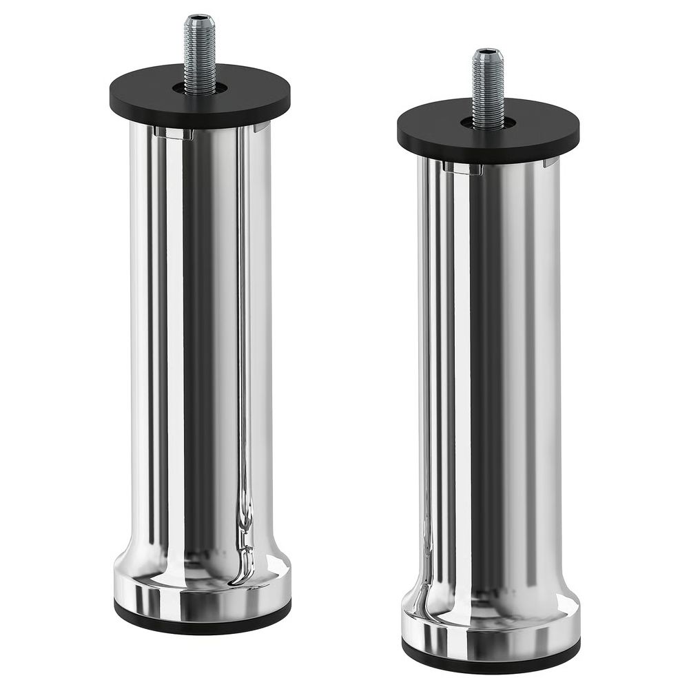 BASTLUNDA Ножка - хромированный 13 см - схема-чертеж с размерами