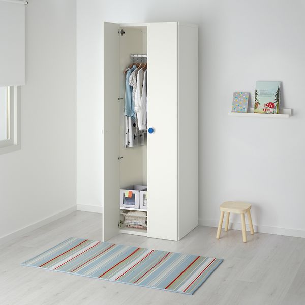 Гардероб, белый 60x50x192 см IKEA СТУВА / ФОЛЬЯ 492.751.25 - фото 2