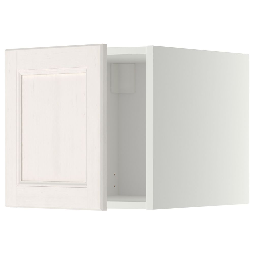 Верхний шкаф МЕТОД, белый, Лаксарби белый (40x40 см) - схема-чертеж с размерами