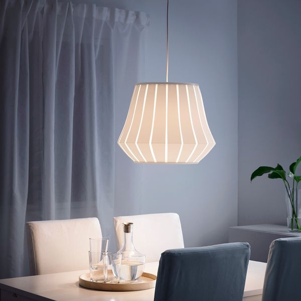 Абажур, белый, 45 см IKEA ЛАКХЕДЕН 603.606.50 - фото 2