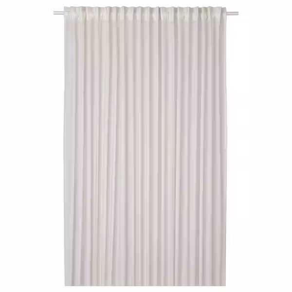 ÄNGSFRYLE ЭНГСФРЮЛЕ Гардина, 1 шт. - белый/с лентой 300x300 см - фото 1