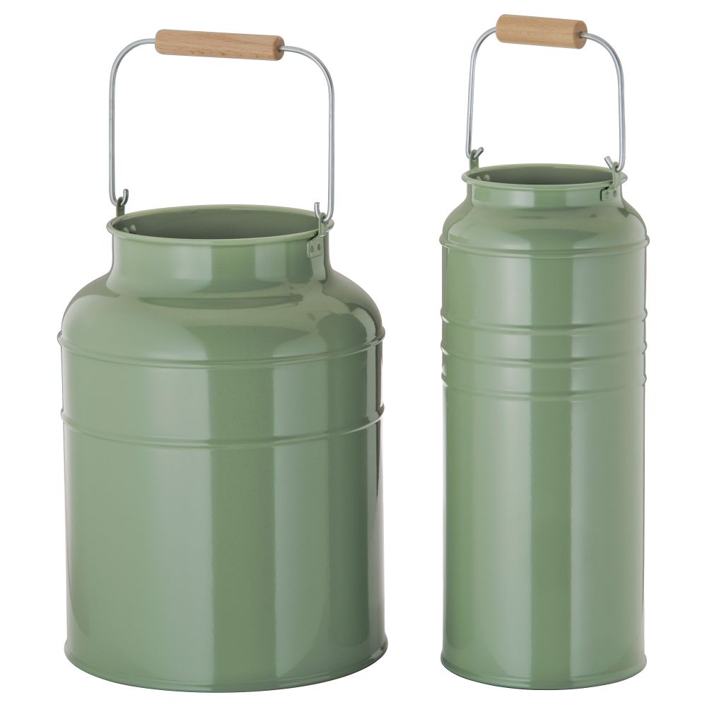 Набор ваз, 2 штуки СОККЕР, зеленый д/дома/улицы зеленый - фото 1