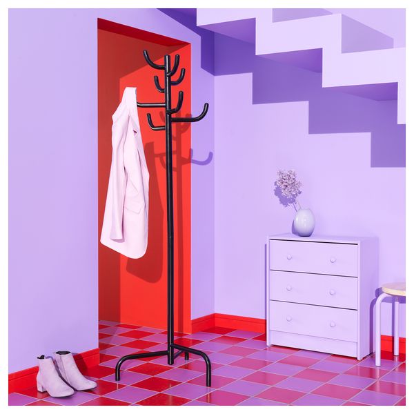 Вешалка, черный, 175 см IKEA BONDSKÄRET 705.590.23 - фото 3