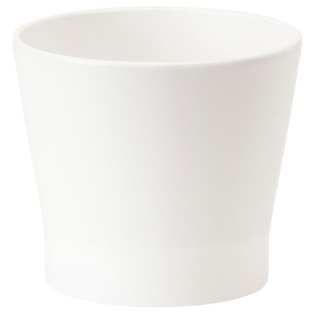 Кашпо, белый 12 см IKEA ПАПАЙА 704.216.91