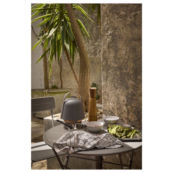 Садовый стол, серый, 65 см IKEA SUNDSÖ СУНДСЁ 705.033.52 - схема-чертеж с размерами