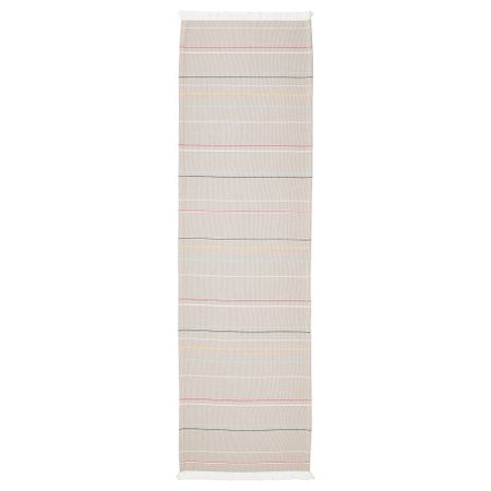 Дорожка настольная СОММАР 2018, бежевый, в полоску (40x140 см)