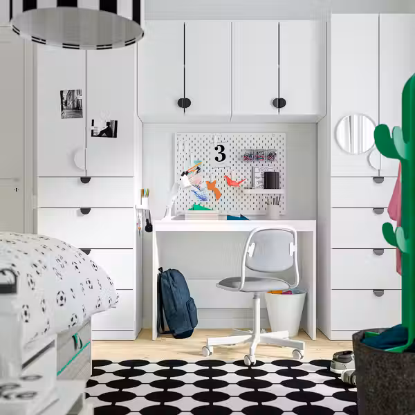 ALTARLIDEN АЛТАРЛИДЕН Вешалка с крючками - с отделением для хранения/белый - фото 13